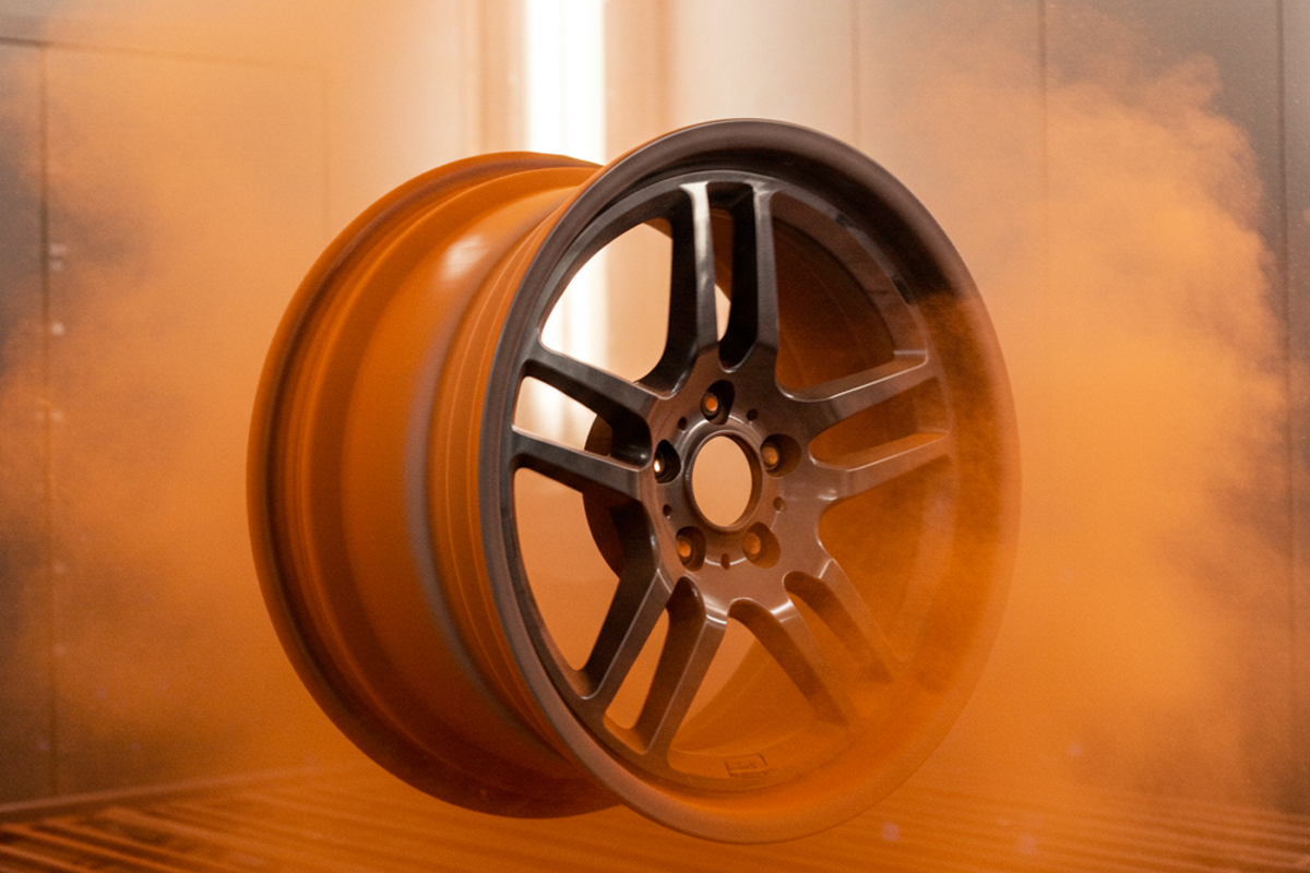 Top 5 kleuren poedercoaten van velgen